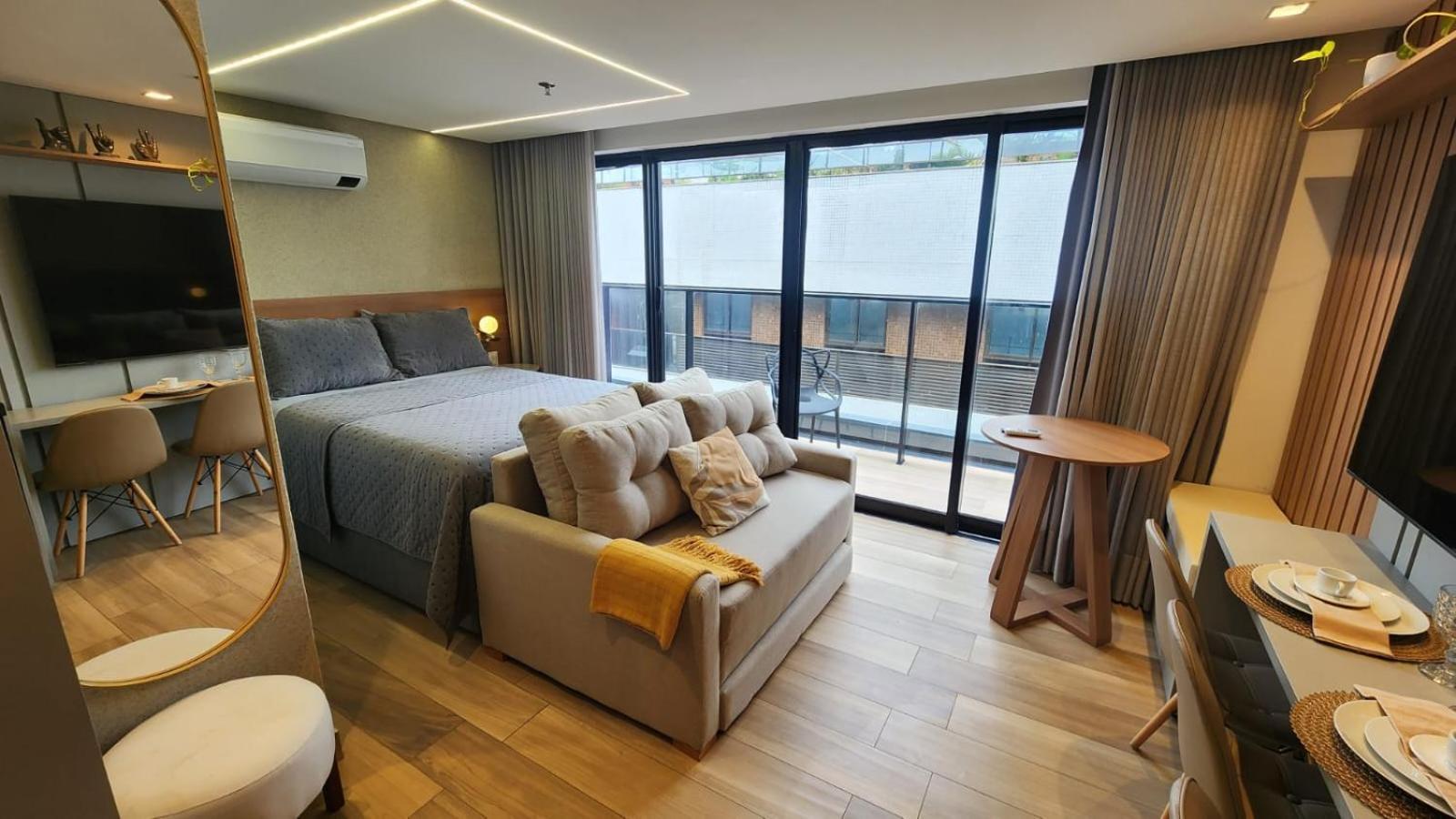 Flat 410 Luxo Com Varanda E Vista Mar L Frente Mar Orla De Cabo Branco I Setai Edition — Photos 3